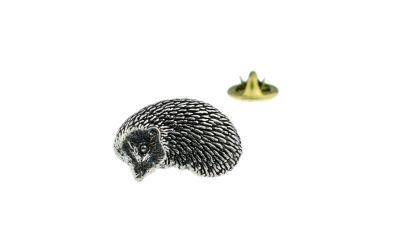 Hedgehog Pewter Lapel Pin