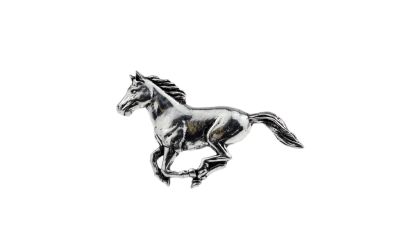 Running Horse Pewter Lapel Pin