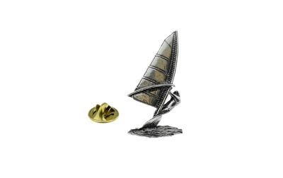 Windsurfer Pewter Lapel Pin
