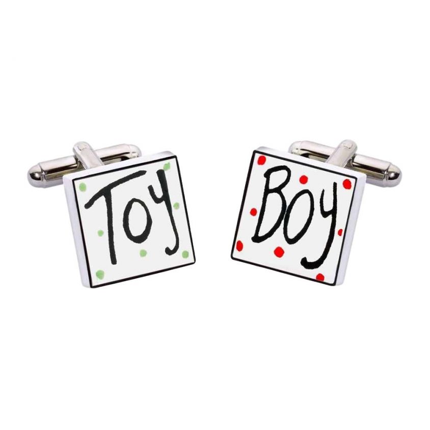 Toy Boy Cufflinks by Sonia Spencer