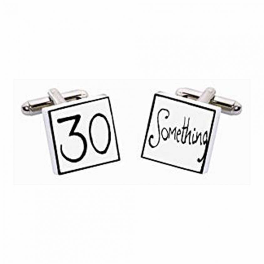 30 Something Cufflinks by Sonia Spencer