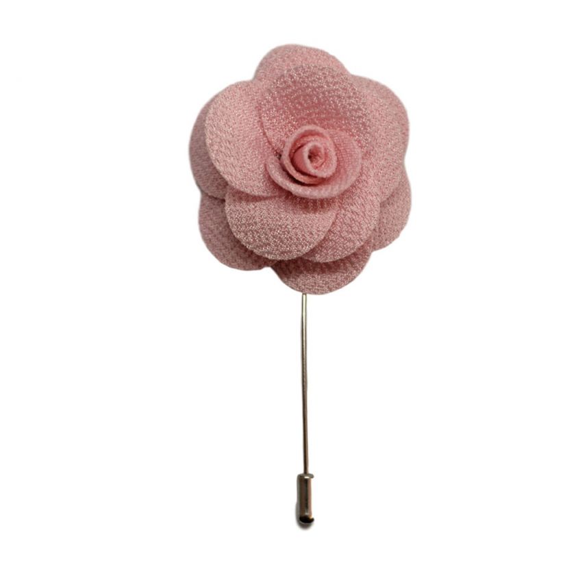 Baby Pink Flower/Rose Lapel Pin