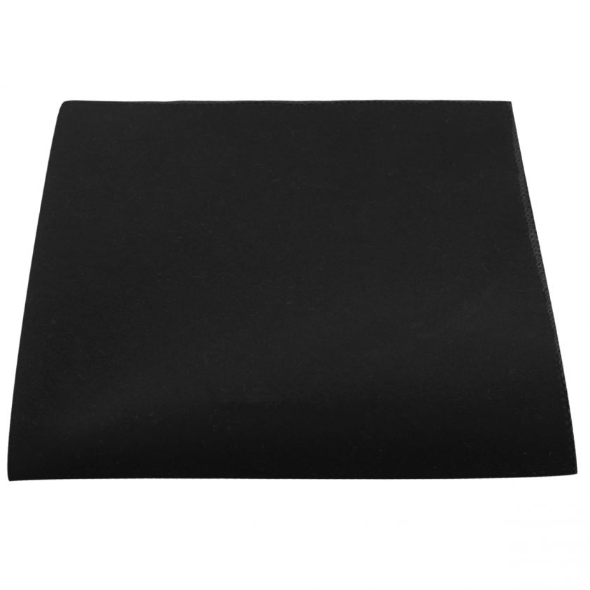 Black Velvet Pocket Square