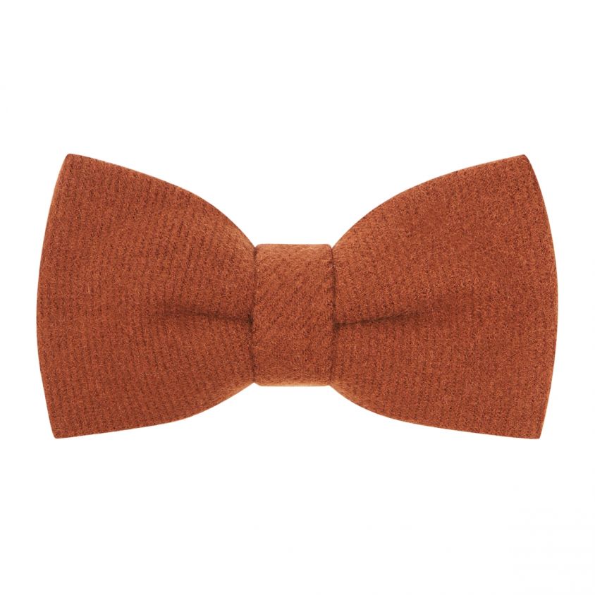 Caramel Brown Donegal Tweed Bow Tie