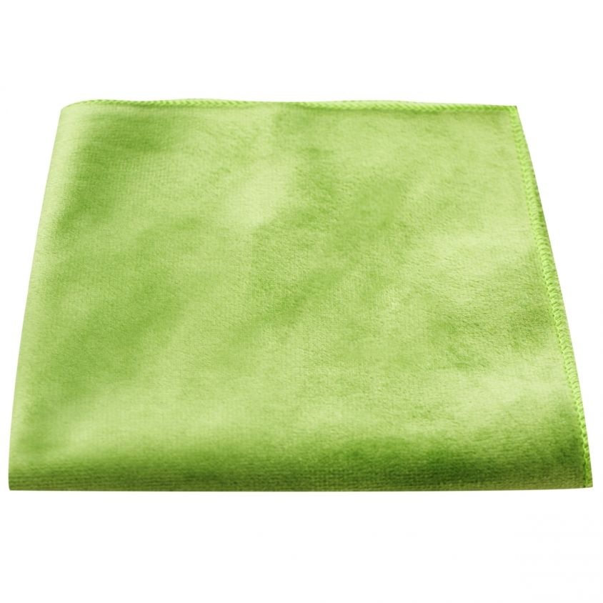 Emerald Green Velvet Pocket Square