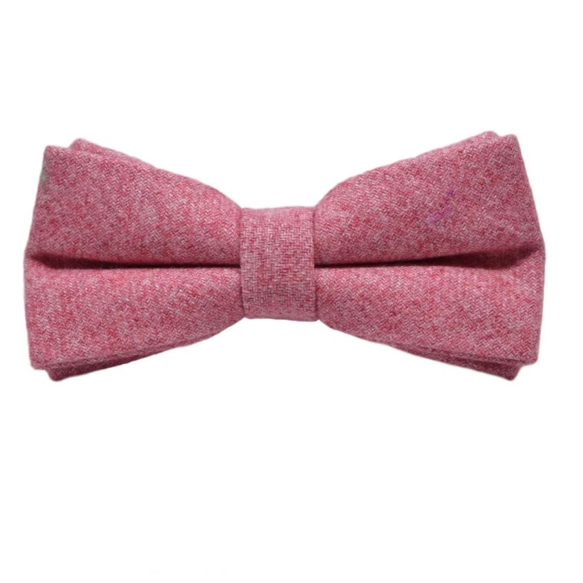Stonewashed Red Bow Tie